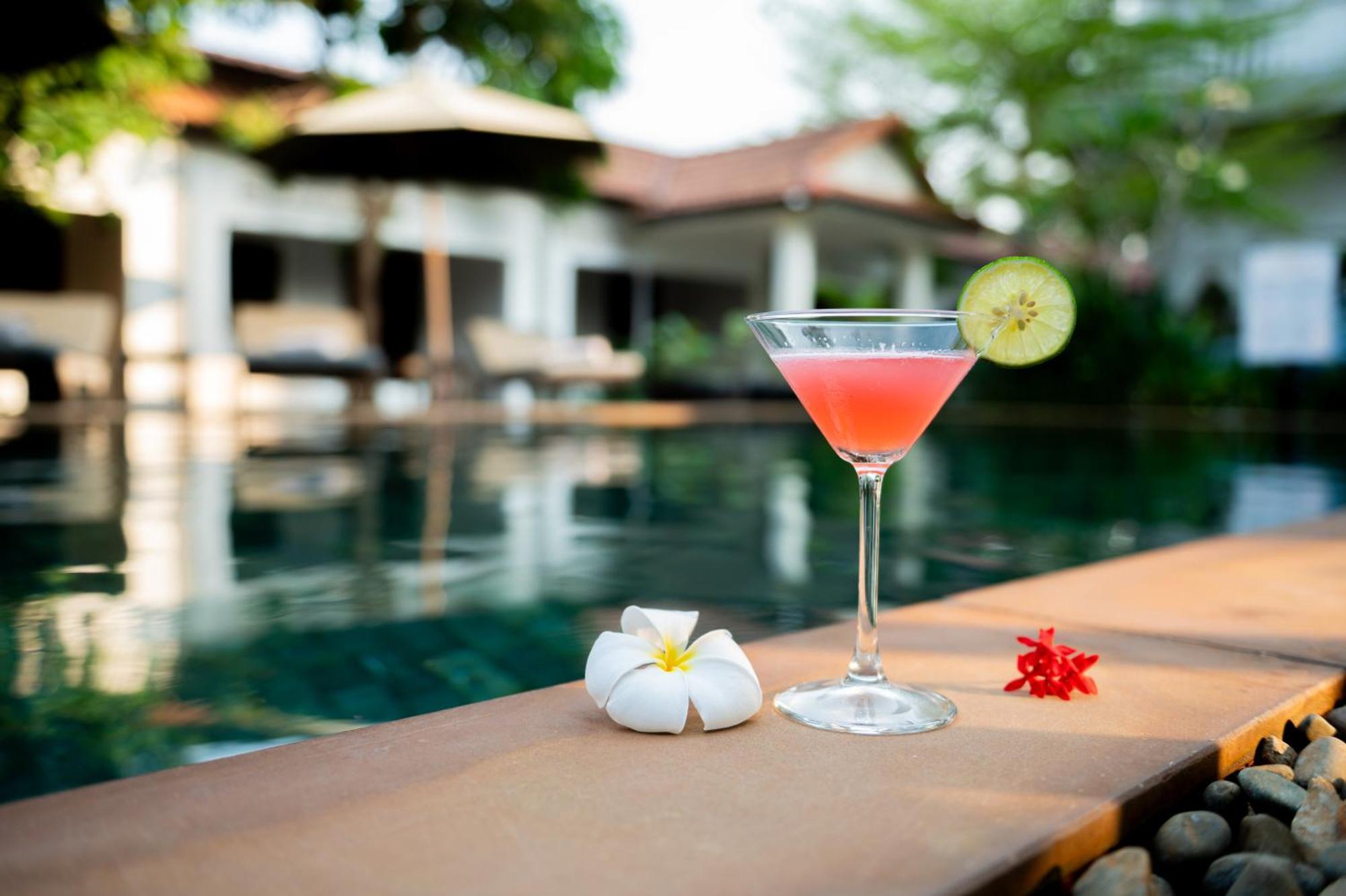 Damnak Soksan Hotel Siem Reap Bagian luar foto
