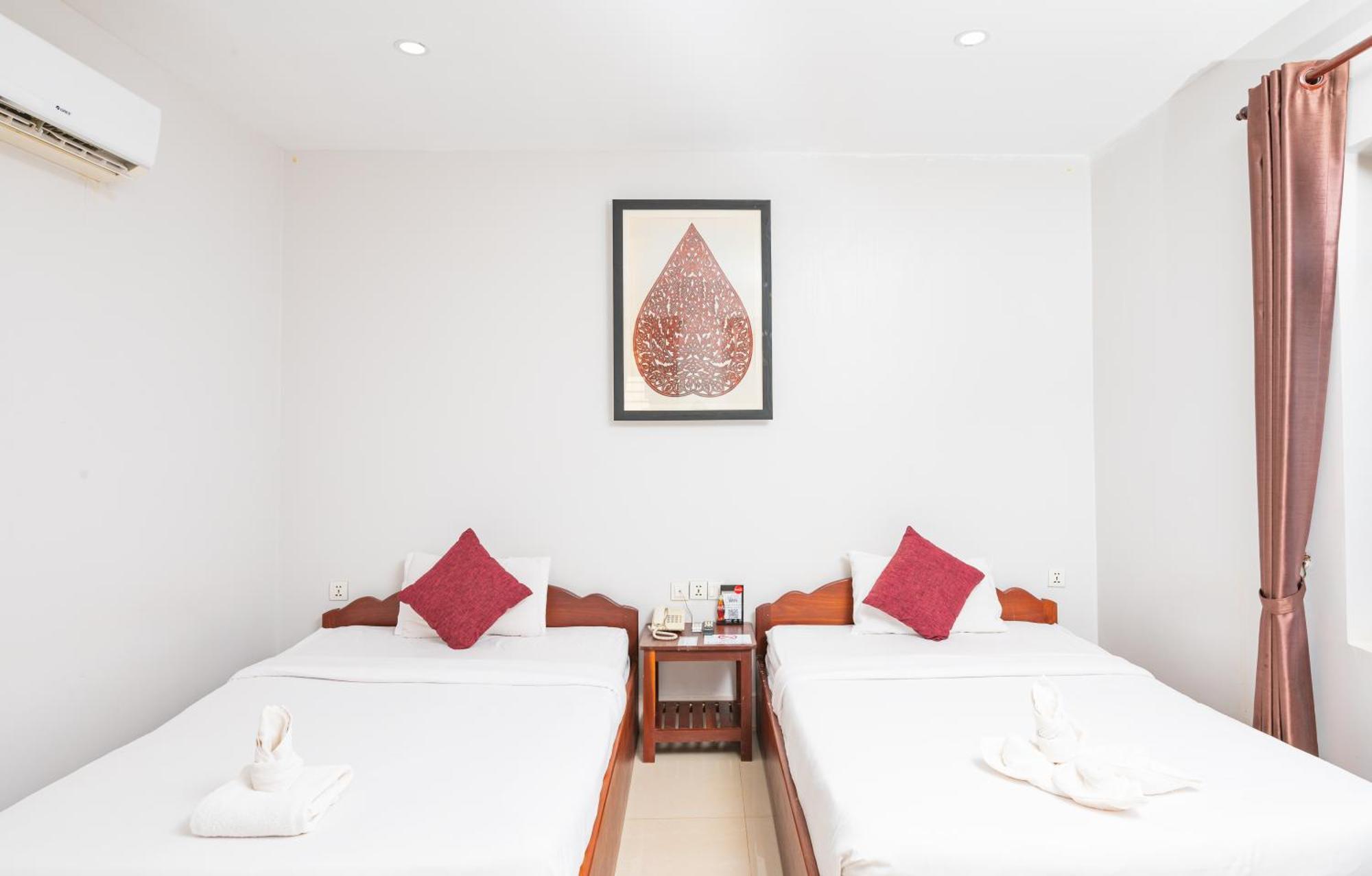 Damnak Soksan Hotel Siem Reap Bagian luar foto