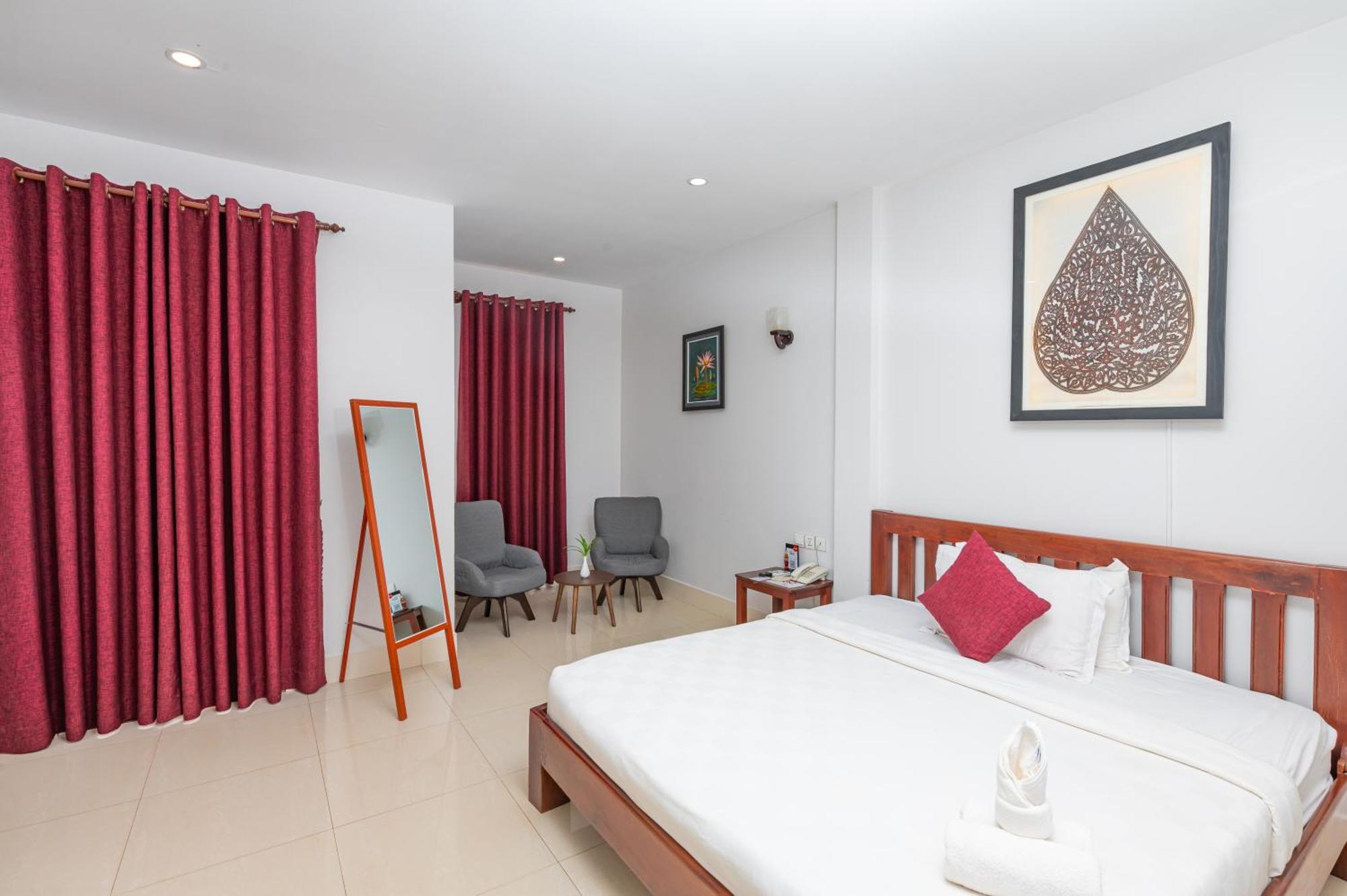 Damnak Soksan Hotel Siem Reap Bagian luar foto