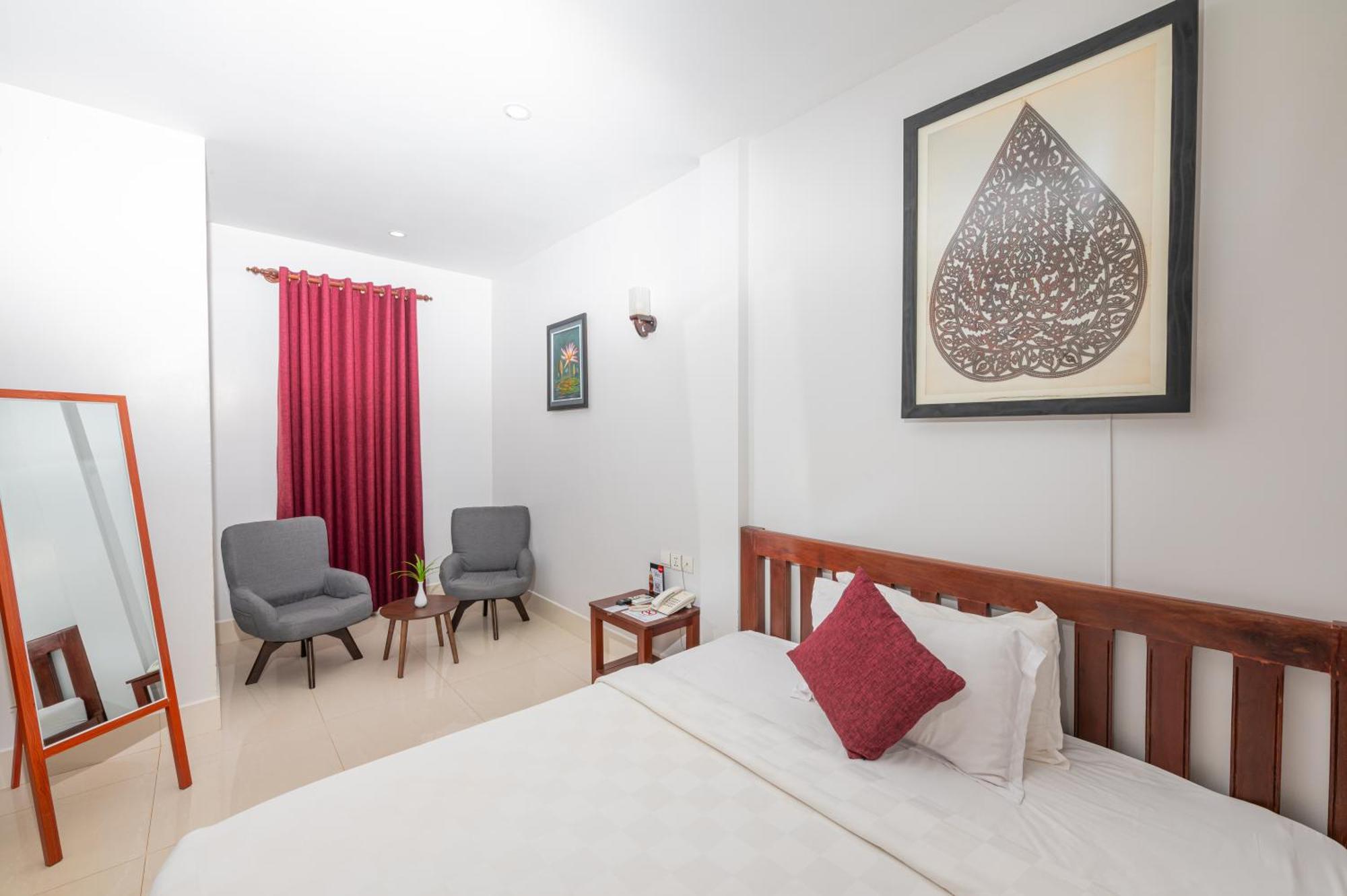 Damnak Soksan Hotel Siem Reap Bagian luar foto