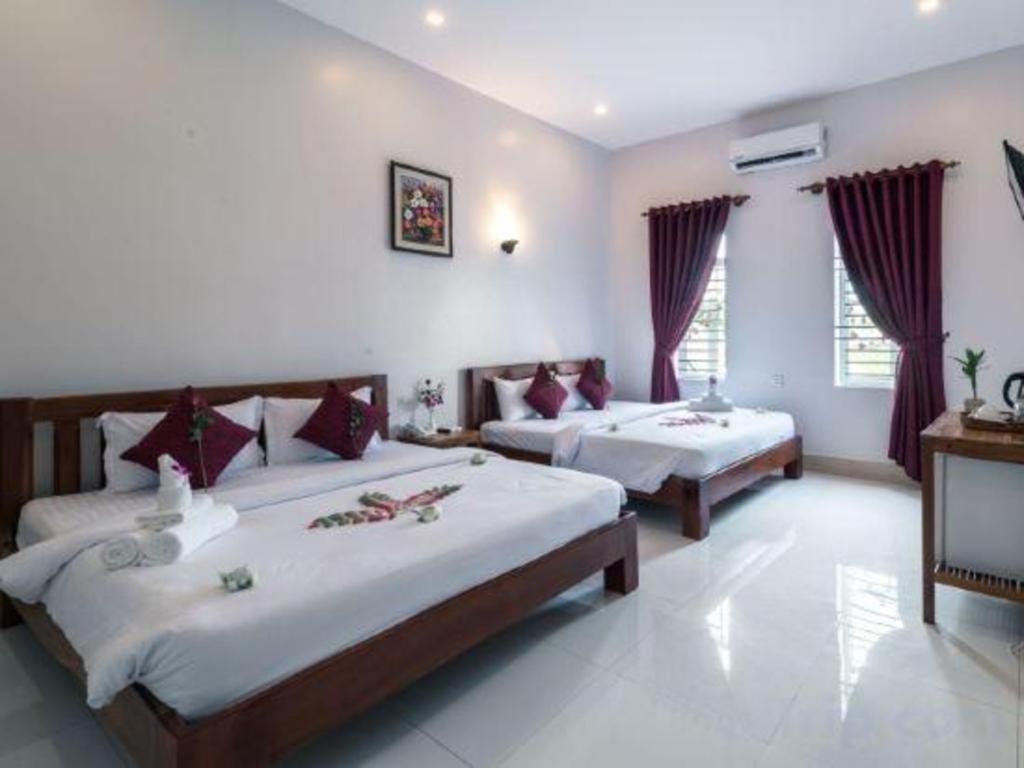 Damnak Soksan Hotel Siem Reap Bagian luar foto