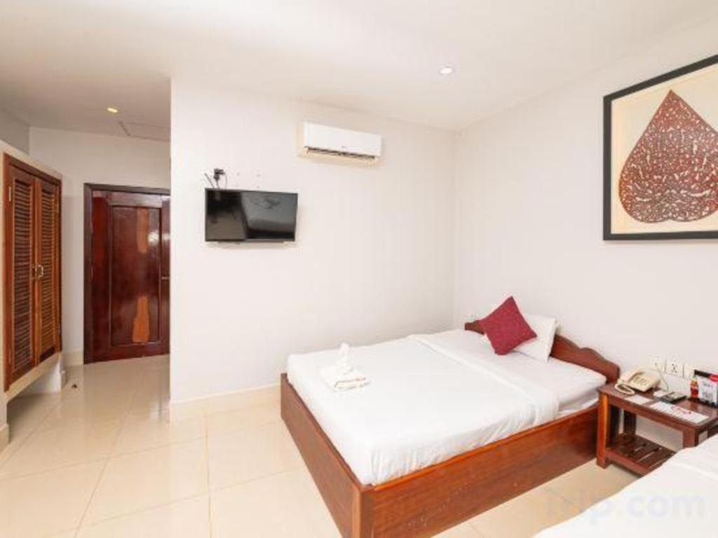 Damnak Soksan Hotel Siem Reap Bagian luar foto