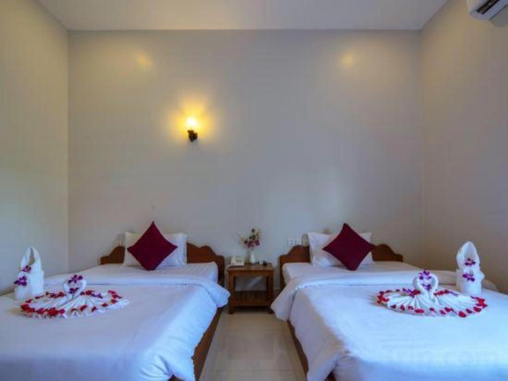 Damnak Soksan Hotel Siem Reap Bagian luar foto