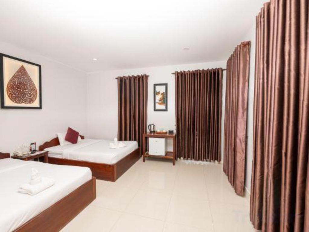 Damnak Soksan Hotel Siem Reap Bagian luar foto