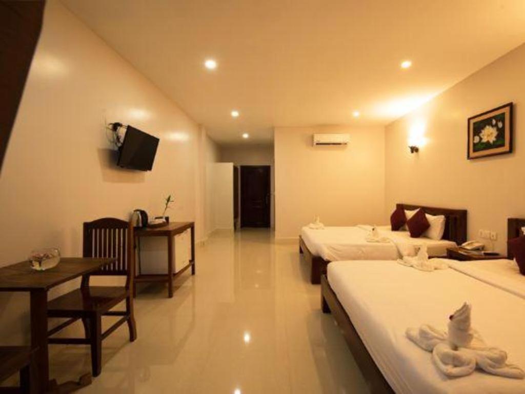 Damnak Soksan Hotel Siem Reap Bagian luar foto