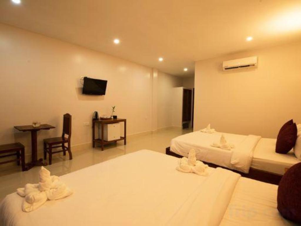 Damnak Soksan Hotel Siem Reap Bagian luar foto