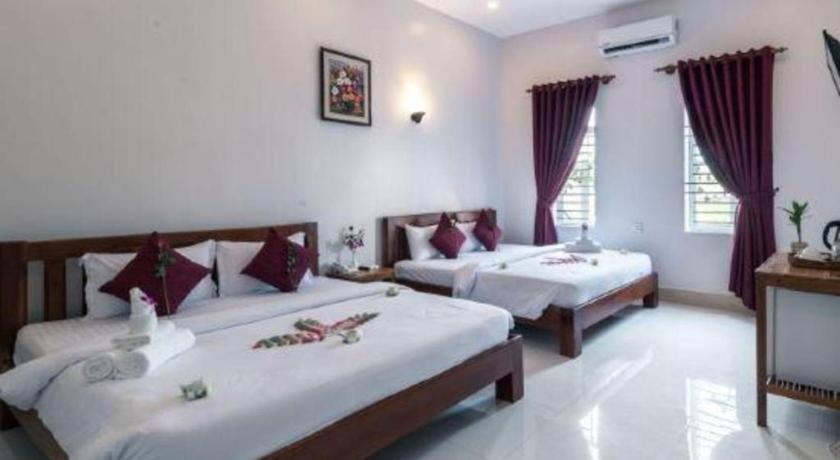 Damnak Soksan Hotel Siem Reap Bagian luar foto
