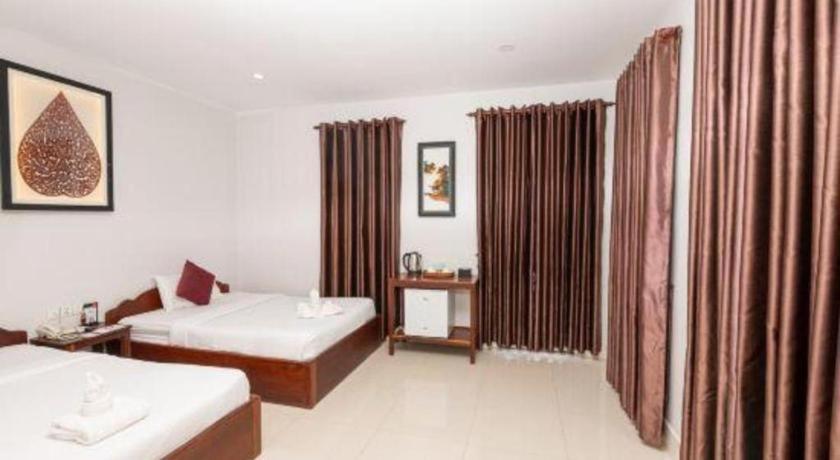 Damnak Soksan Hotel Siem Reap Bagian luar foto